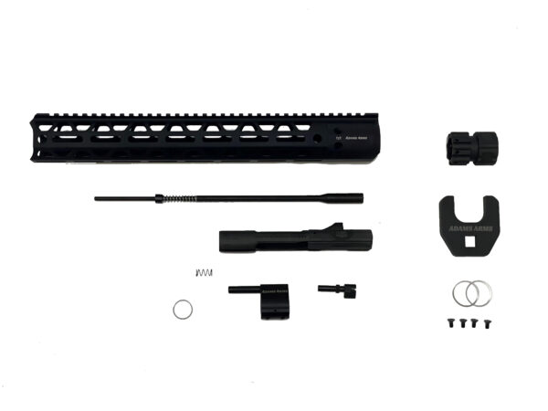 Adams Arms Piston retrofit kit and rail combo